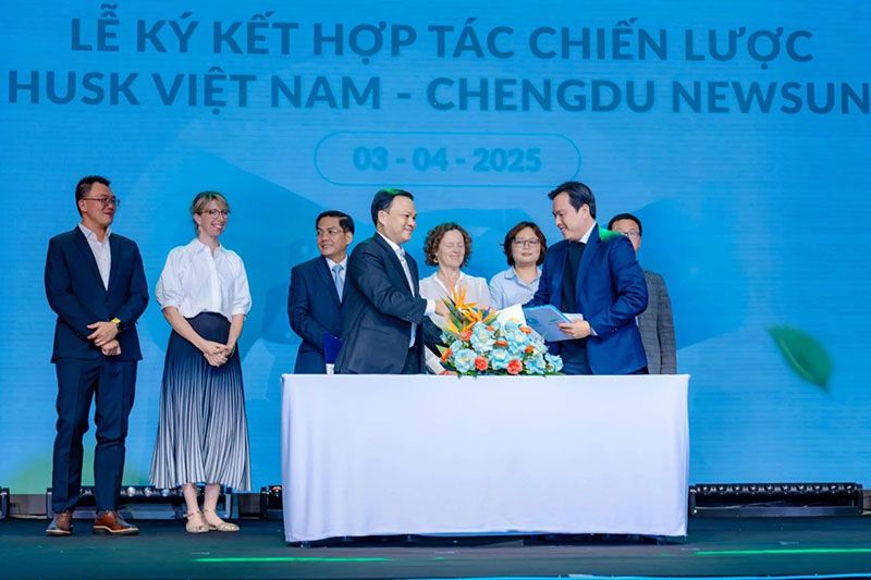 新朝陽與Husk Vietnam達成戰(zhàn)略合作，加速東南亞綠色農(nóng)業(yè)布局